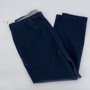 NWT Brooks Brothers Mens 38X30 Milano Chino Pants Navy Blue Cotton $108